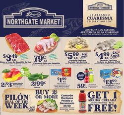 Catalogue Northgate Market from 03/24/2021