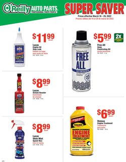 Catalogue O'Reilly Auto Parts from 03/16/2022