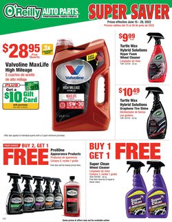 Catalogue O'Reilly Auto Parts from 06/15/2022