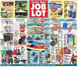 Catalogue Ocean State Job Lot from 07/04/2019