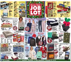 Catalogue Ocean State Job Lot - Christmas Ad 2019 from 12/19/2019