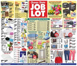 Catalogue Ocean State Job Lot from 09/24/2020