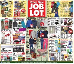Catalogue Ocean State Job Lot from 11/12/2020