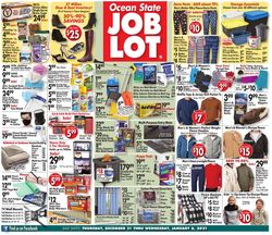 Catalogue Ocean State Job Lot from 12/31/2020