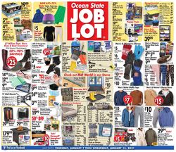 Catalogue Ocean State Job Lot from 01/07/2021