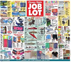 Catalogue Ocean State Job Lot from 06/10/2021