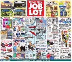 Catalogue Ocean State Job Lot from 07/22/2021