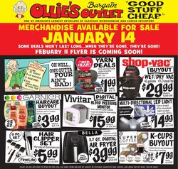 Catalogue Ollie's from 01/14/2021