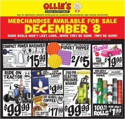 Catalogue Ollie's - HOLIDAY 2021 from 12/08/2021