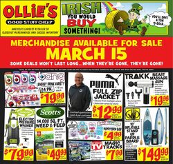 Catalogue Ollie's from 03/15/2023