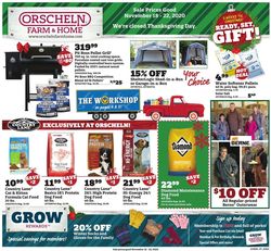 Catalogue Orscheln Farm and Home from 11/18/2020