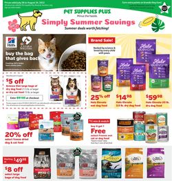 Catalogue Pet Supplies Plus from 07/28/2022