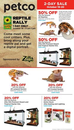 Catalogue Petco from 09/29/2019