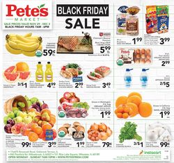 Catalogue Pete's Fresh Market from 11/29/2019