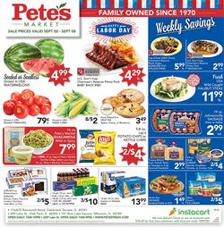 Catalogue Pete's Fresh Market from 09/02/2020
