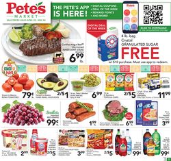Catalogue Pete's Fresh Market from 04/28/2021