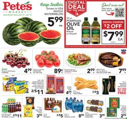 Catalogue Pete's Fresh Market from 07/13/2022