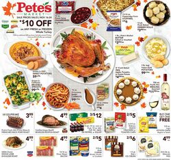 Catalogue Pete's Fresh Market from 11/16/2022