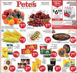 Catalogue Pete's Fresh Market from 07/26/2023