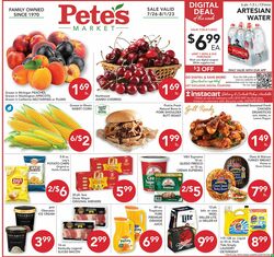 Catalogue Pete's Fresh Market from 07/26/2023