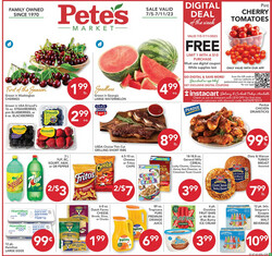 Catalogue Pete's Fresh Market from 07/05/2023