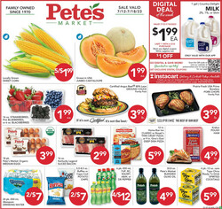 Catalogue Pete's Fresh Market from 07/12/2023