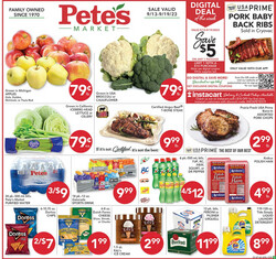 Catalogue Pete's Fresh Market from 09/13/2023