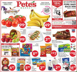 Catalogue Pete's Fresh Market from 10/25/2023