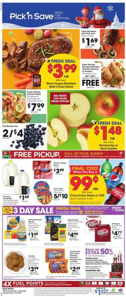 Catalogue Pick ‘n Save - Holidays Ad 2019 from 12/04/2019