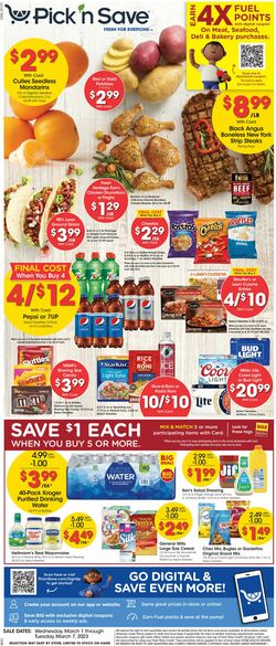Catalogue Pick ‘n Save from 03/01/2023