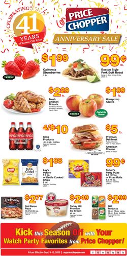 Catalogue Price Chopper from 09/09/2020