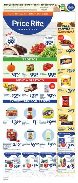 Current weekly ad Price Rite