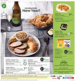 Catalogue Publix - New Year's Ad 2019/2020 from 12/26/2019