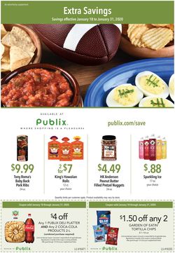 Catalogue Publix from 01/18/2020