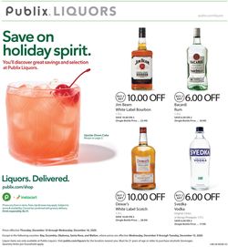Catalogue Publix Liquors 2020 from 12/10/2020