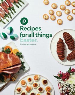 Catalogue Publix EASTER 2022 from 03/31/2022