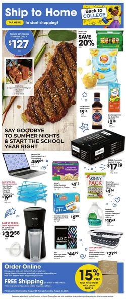 Catalogue QFC from 08/25/2021