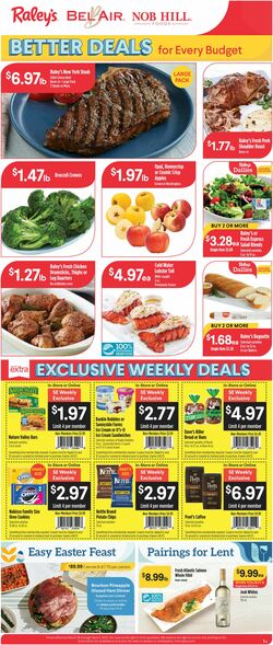 Catalogue Raley's from 03/29/2023