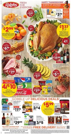 Catalogue Ralphs from 11/18/2020