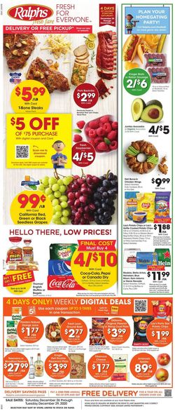 Catalogue Ralphs from 12/26/2020