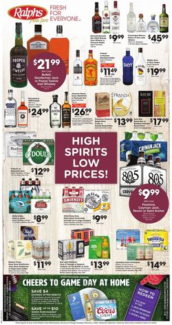 Catalogue Ralphs High Spirits, Low Prices 2021 from 01/06/2021
