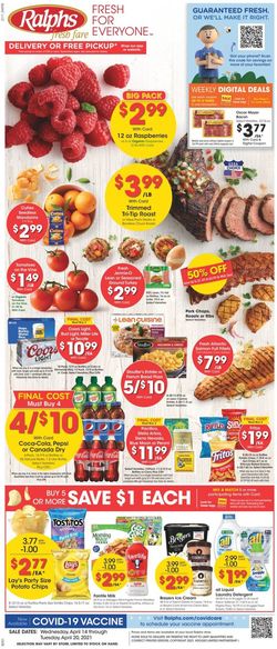 Catalogue Ralphs from 04/14/2021