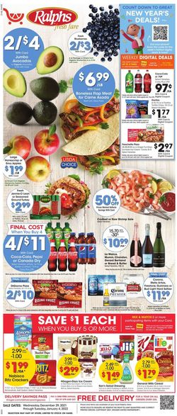 Catalogue Ralphs from 12/29/2021