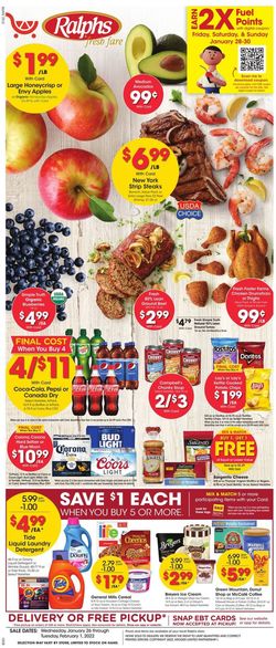 Catalogue Ralphs from 01/26/2022