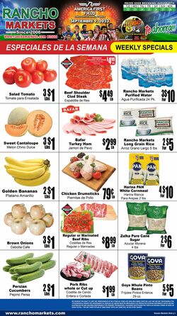 Current weekly ad Rancho Markets