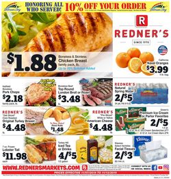 Catalogue Redner’s Warehouse Market from 11/07/2019