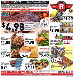 Catalogue Redner’s Warehouse Market from 10/22/2020
