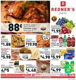 Catalogue Redner’s Warehouse Market from 09/16/2021