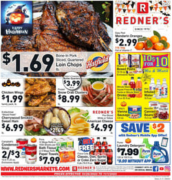 Catalogue Redner’s Warehouse Market from 10/26/2023