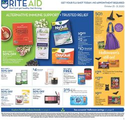 Catalogue Rite Aid from 10/25/2020